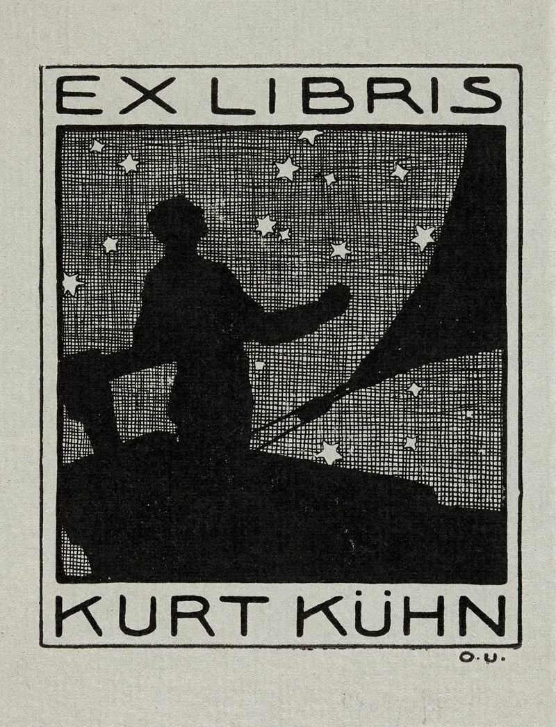 Bookplate Of Kurt Kuhn Wall Art by Otto Ubbelohde - High-Resolution Digital Print