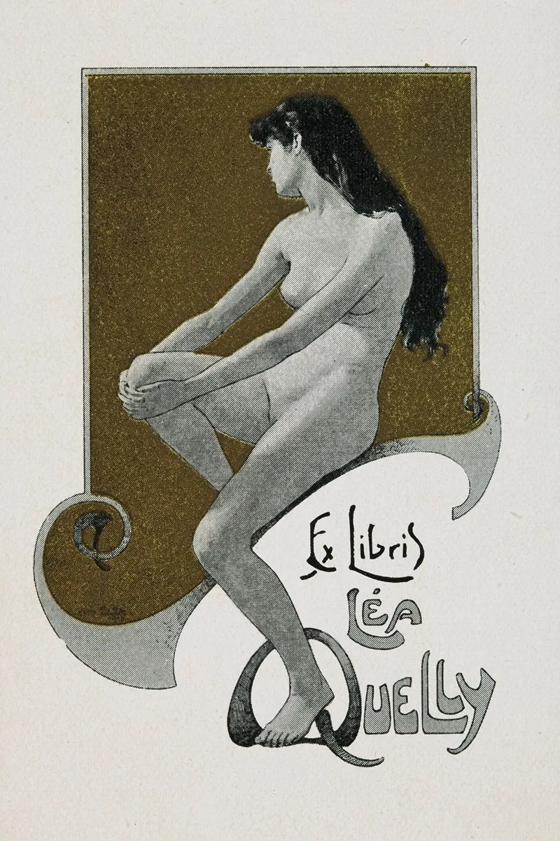 Bookplate Of Lea Quelly