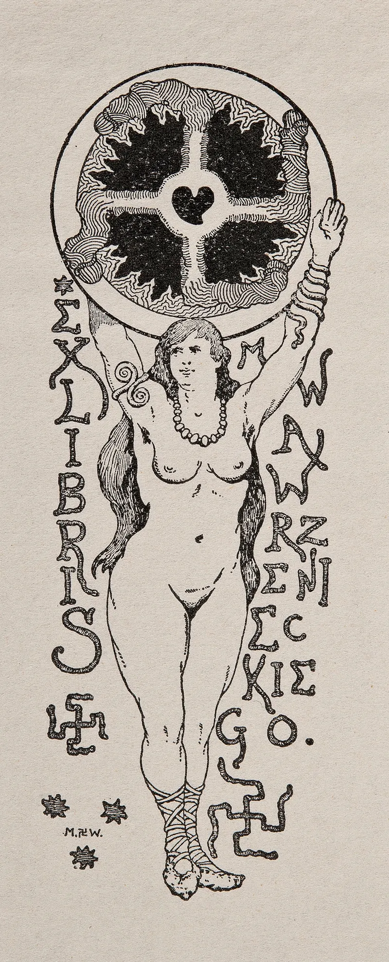 Bookplate Of Marian Wawrzeniecki 2