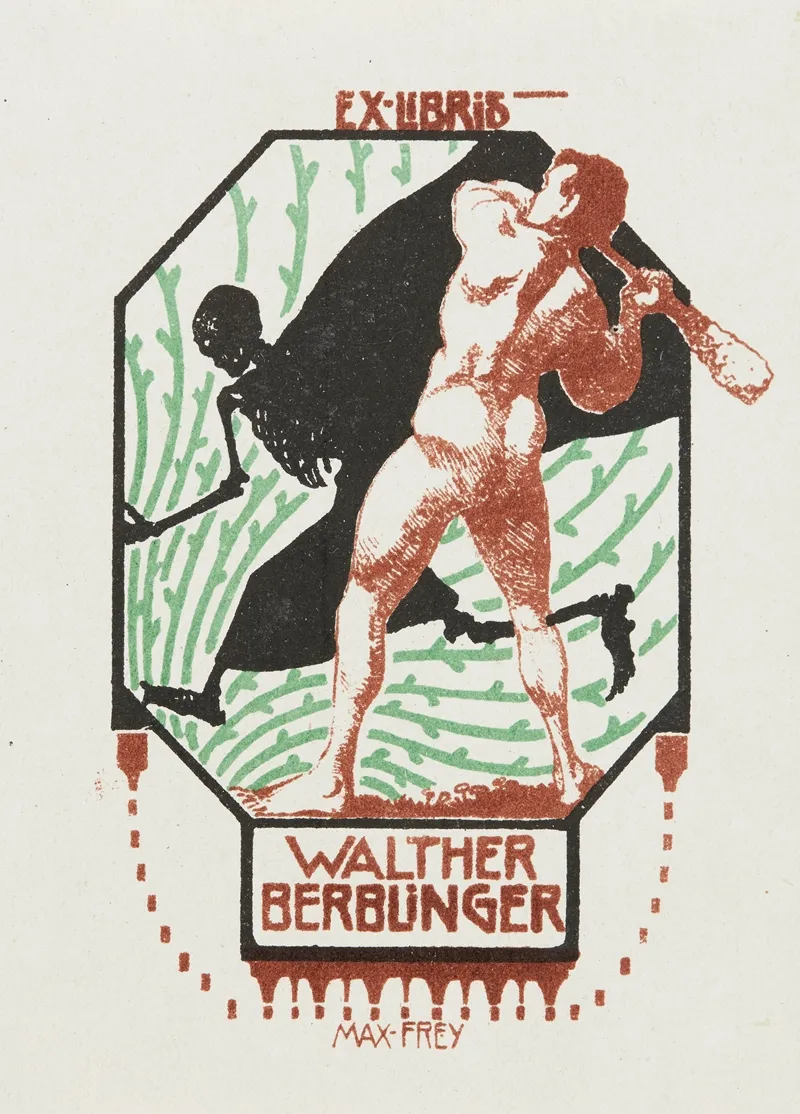 Bookplate Of Walter Berblinger 2