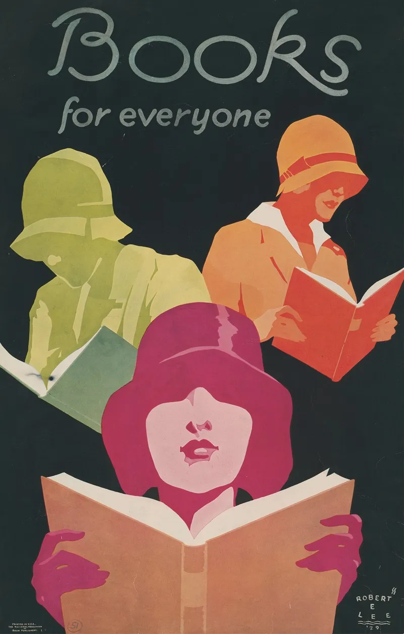 Books For Everyone Wall Art by Robert Edward Lee - High-Resolution Digital Print