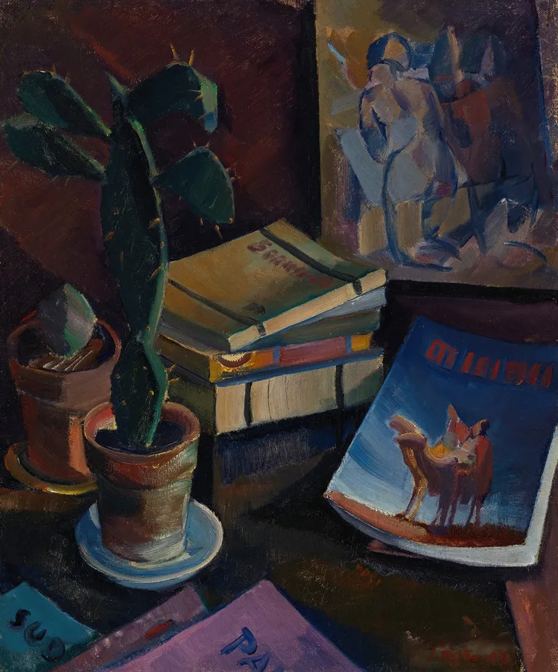 Books On A Table