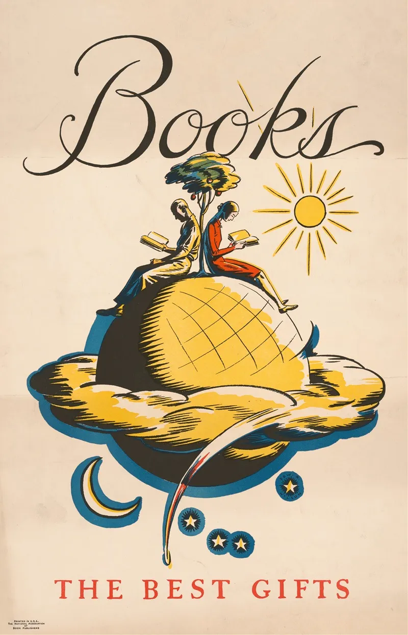Books The Best Gifts Wall Art by Edward Arthur Wilson - High-Resolution Digital Print