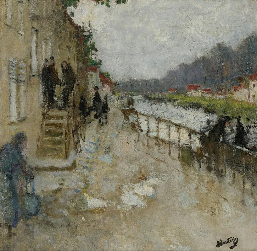 Bord De Canal A Saint Mammes