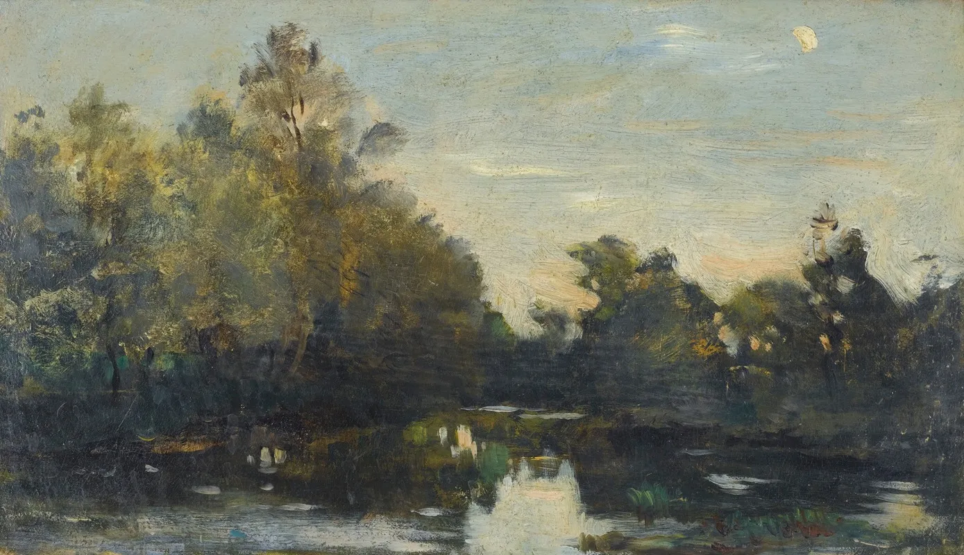 Bords De Riviere Pres De Corbigny