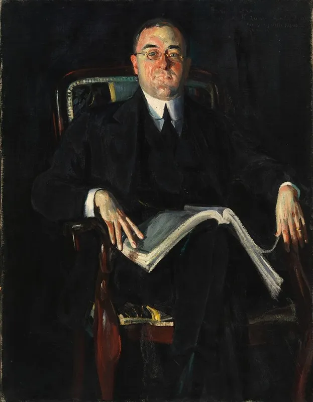 Boris Alexandrovich Bakhmeteff Russian Ambassador Wall Art by Ossip Perelma - High-Resolution Digital Print