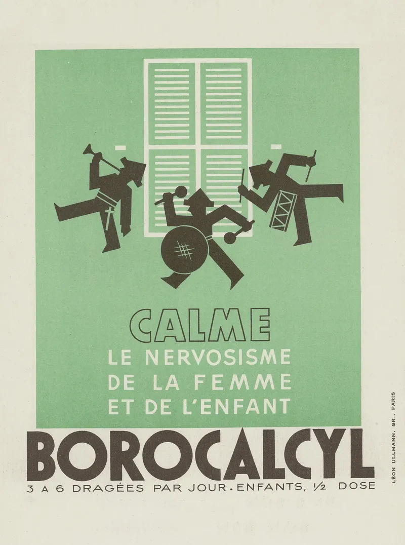 Borocalcyl Wall Art by Laboratoires Thevenot - High-Resolution Digital Print