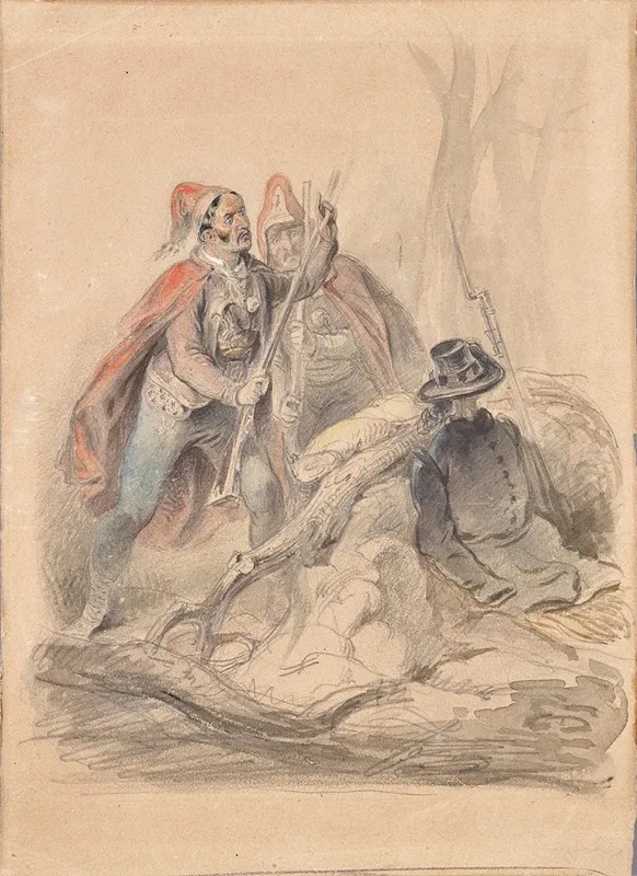Bosniaken Wall Art by Joseph Anton Strassgschwandtner - High-Resolution Digital Print