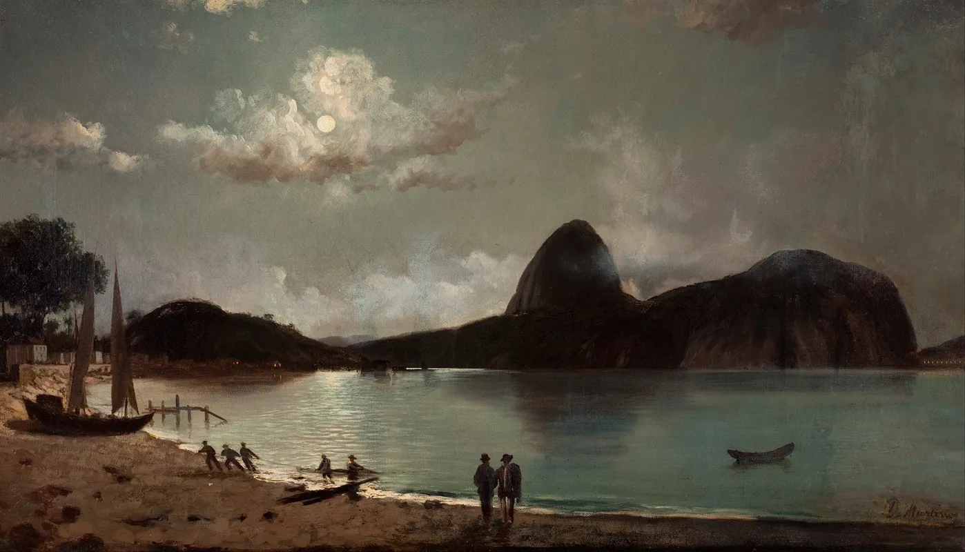 Botafogo Beach Wall Art by Eduardo de Martino - High-Resolution Digital Print