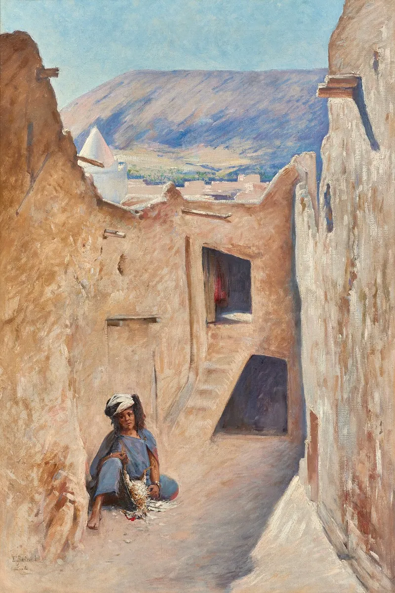 Bou Saada 2 Wall Art by Émile Bertrand - High-Resolution Digital Print