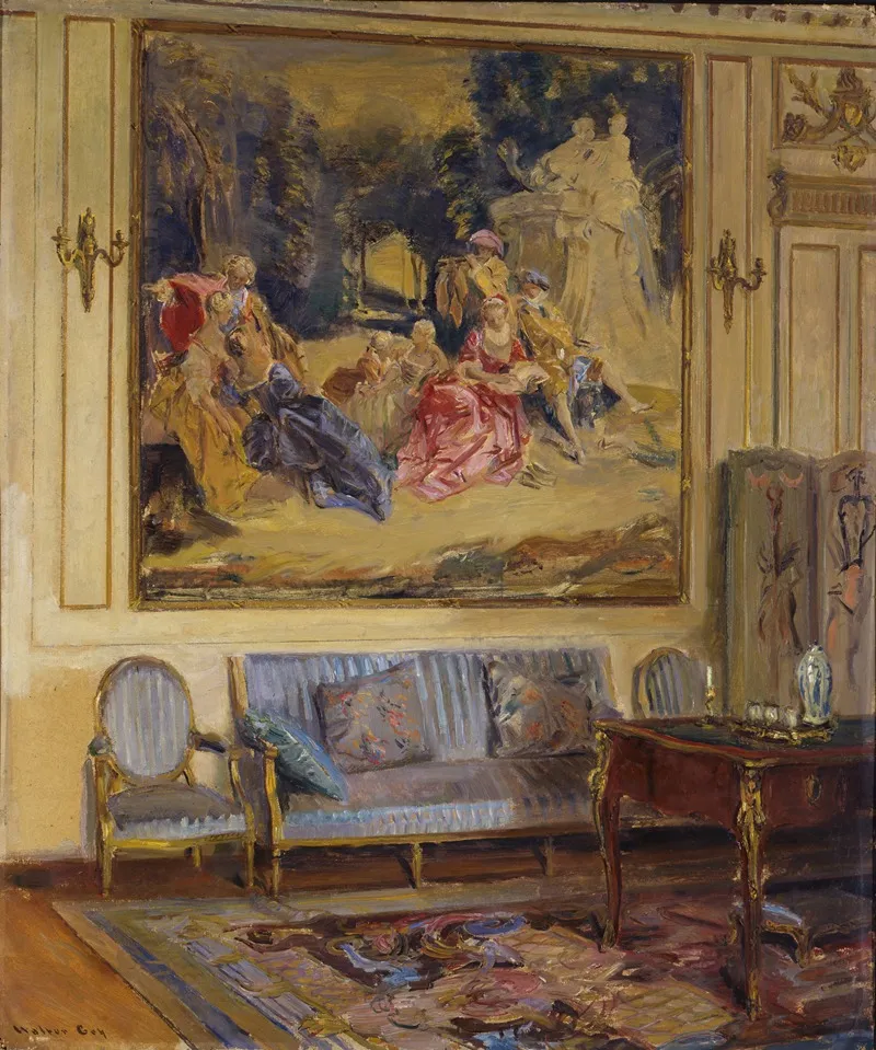 Boudoir Chateau De Chaalis 2