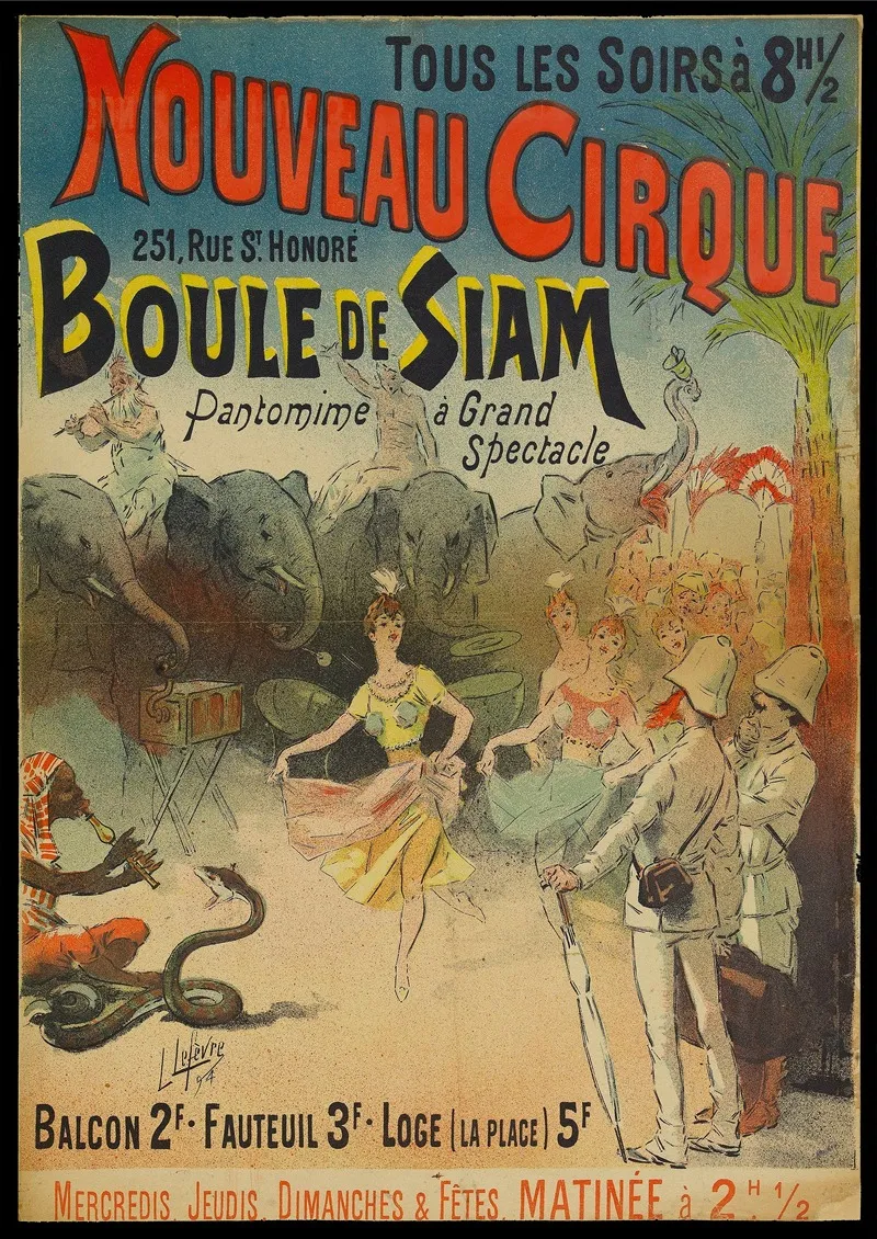 Boule De Siam Wall Art by Lucien Lefèvre - High-Resolution Digital Print