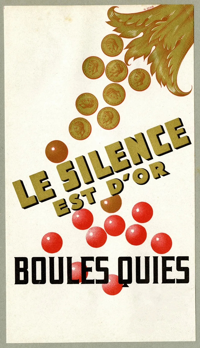 Boules Quies Wall Art by Laboratoires Quies - High-Resolution Digital Print