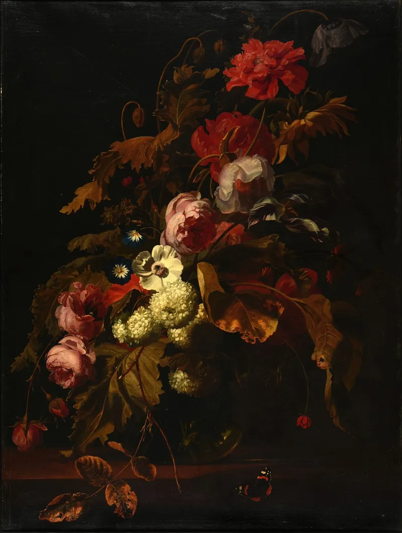 Bouquet De Fleurs 6 Wall Art by Simon Verelst - High-Resolution Digital Print