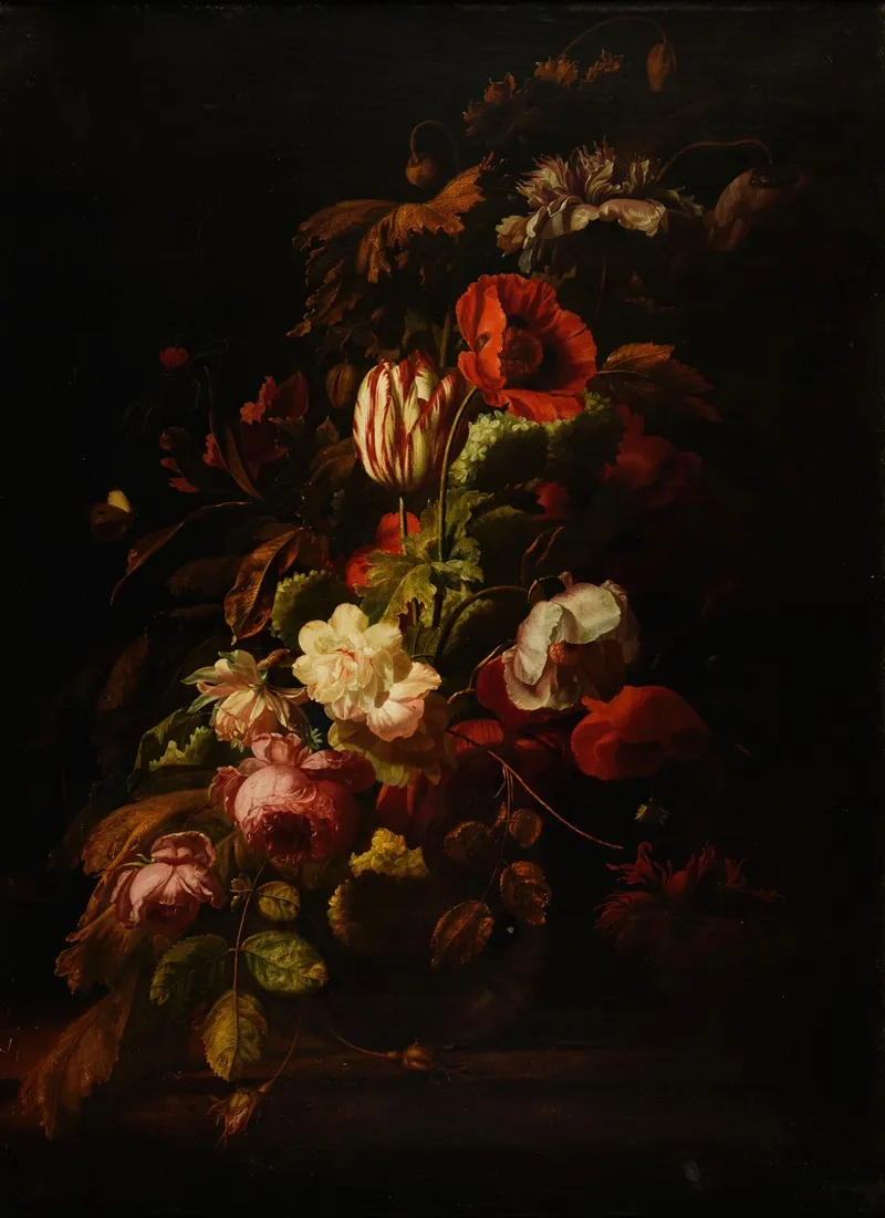 Bouquet De Fleurs 7 Wall Art by Simon Verelst - High-Resolution Digital Print