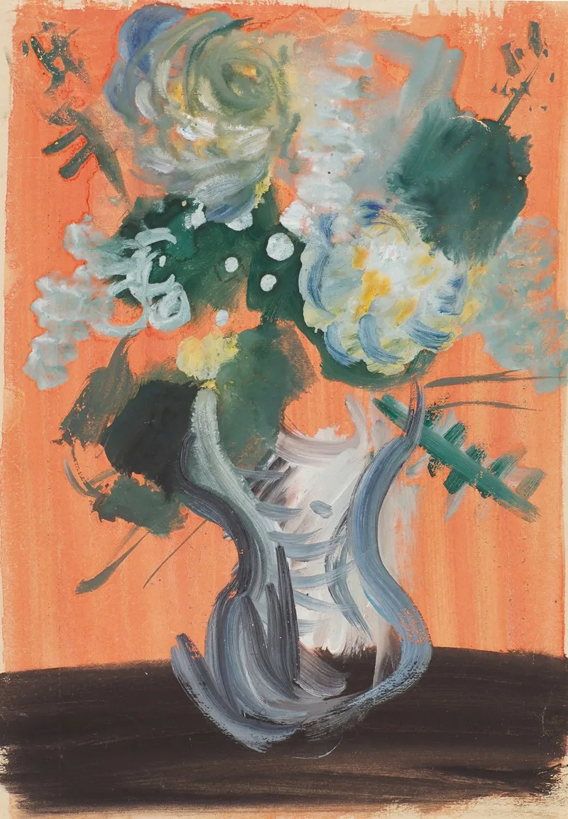 Bouquet Of Flowers 2 Wall Art by Vera Mikhailovna Ermolaeva - High-Resolution Digital Print