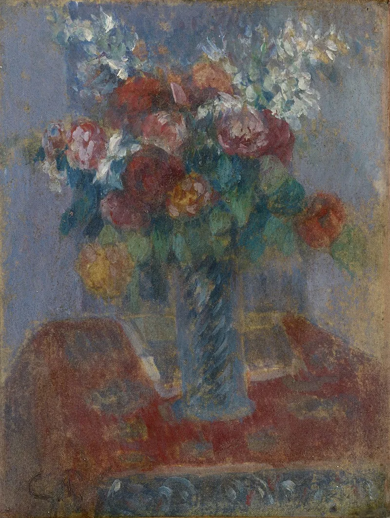 Bouquet Wall Art by Camille Pissarro - High-Resolution Digital Print