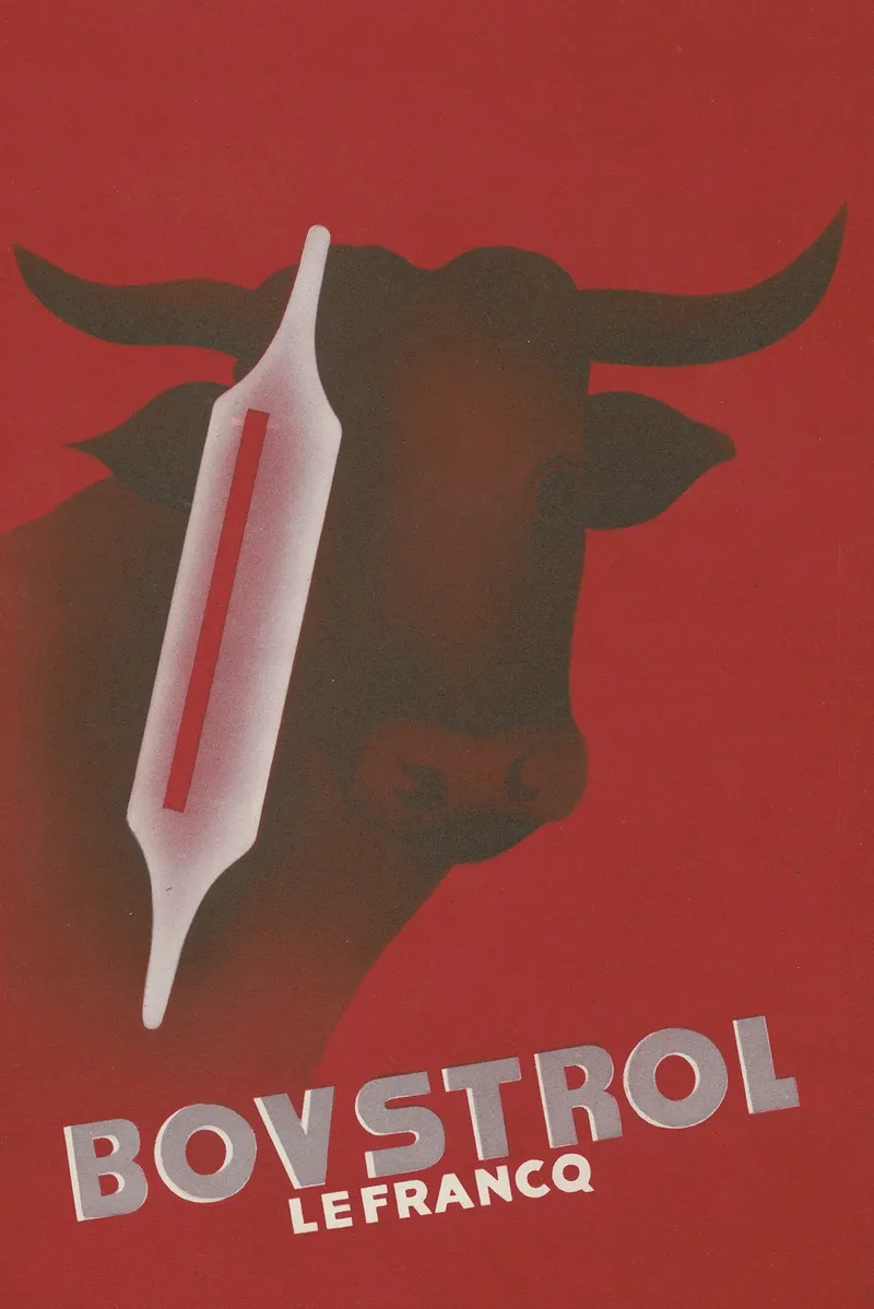 Bovstrol Lefrancq Wall Art by Laboratoires de la Carnine Lefrancq - High-Resolution Digital Print