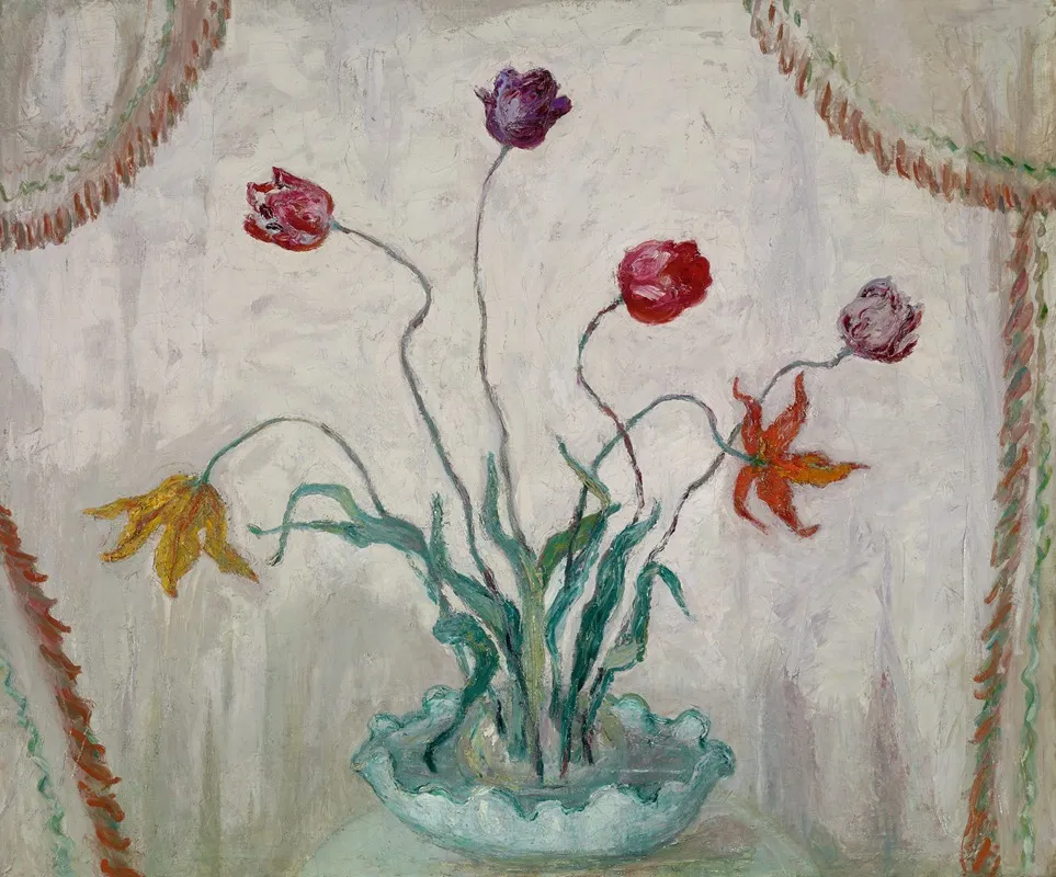 Bowl Of Tulips