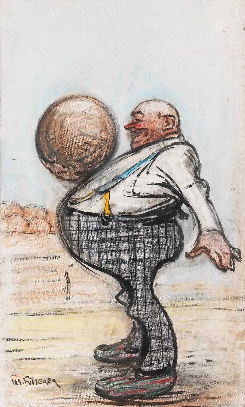 Bowling Wall Art by Joseph Futterer - High-Resolution Digital Print