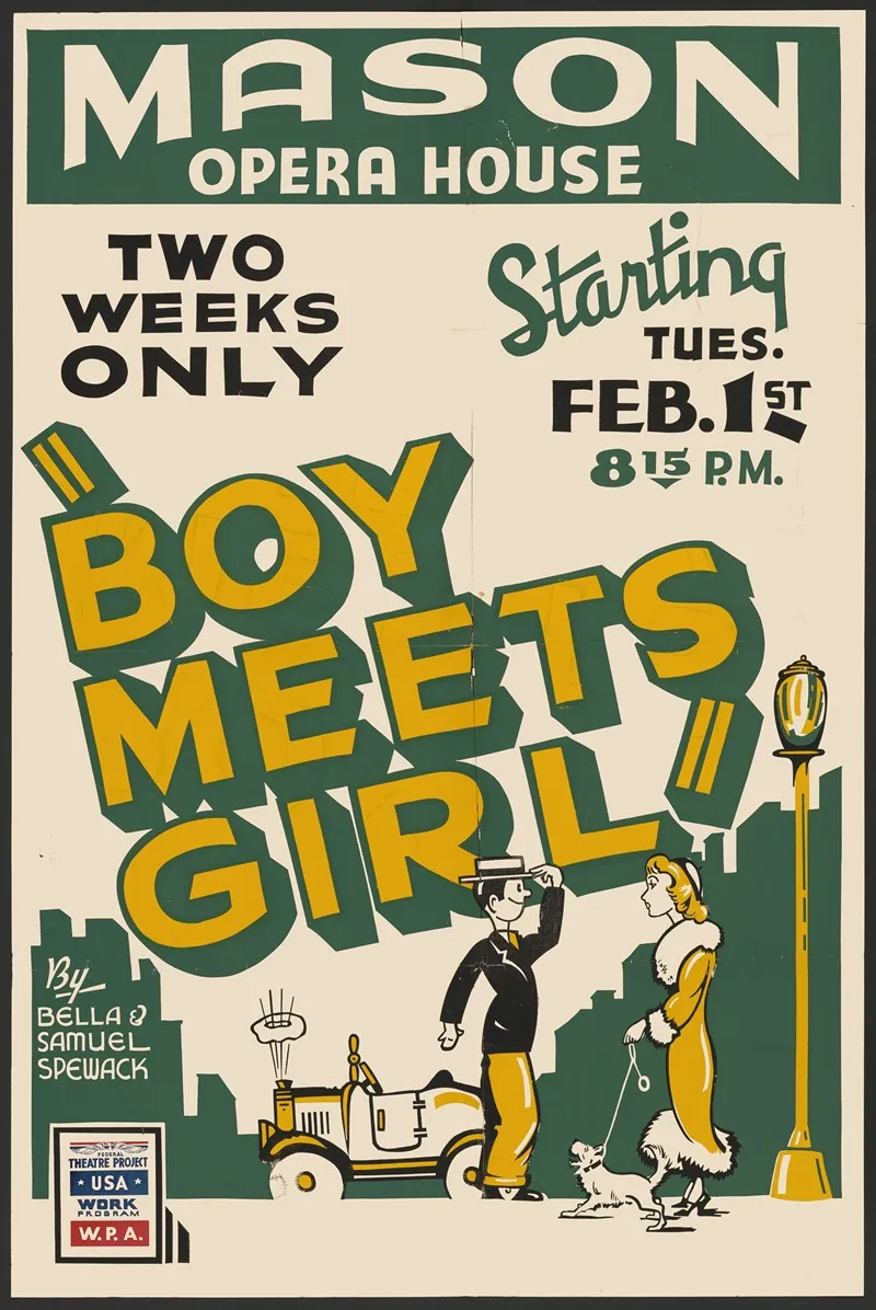 Boy Meets Girl Wall Art by Anonymous - High-Resolution Digital Print