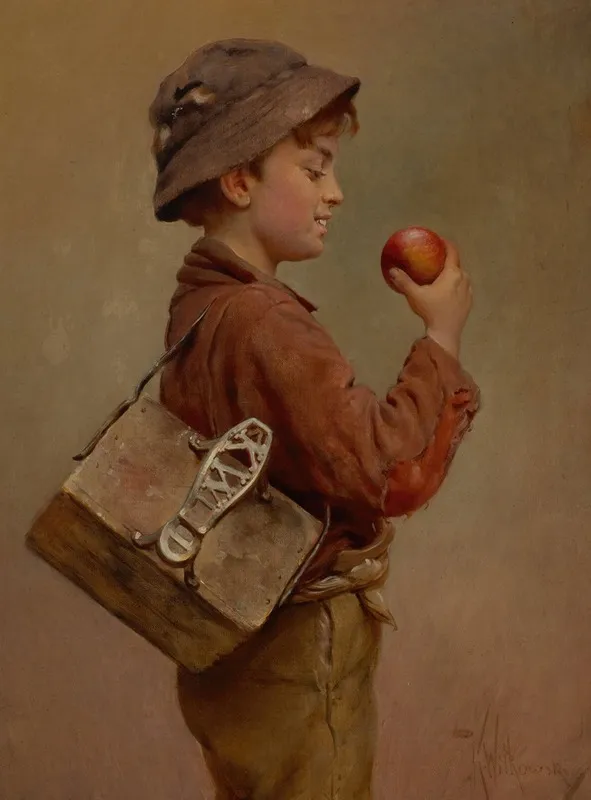 Boy With An Apple 2