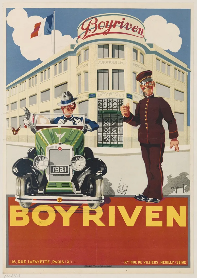 Boyriven Wall Art by O.K. Gerard - High-Resolution Digital Print