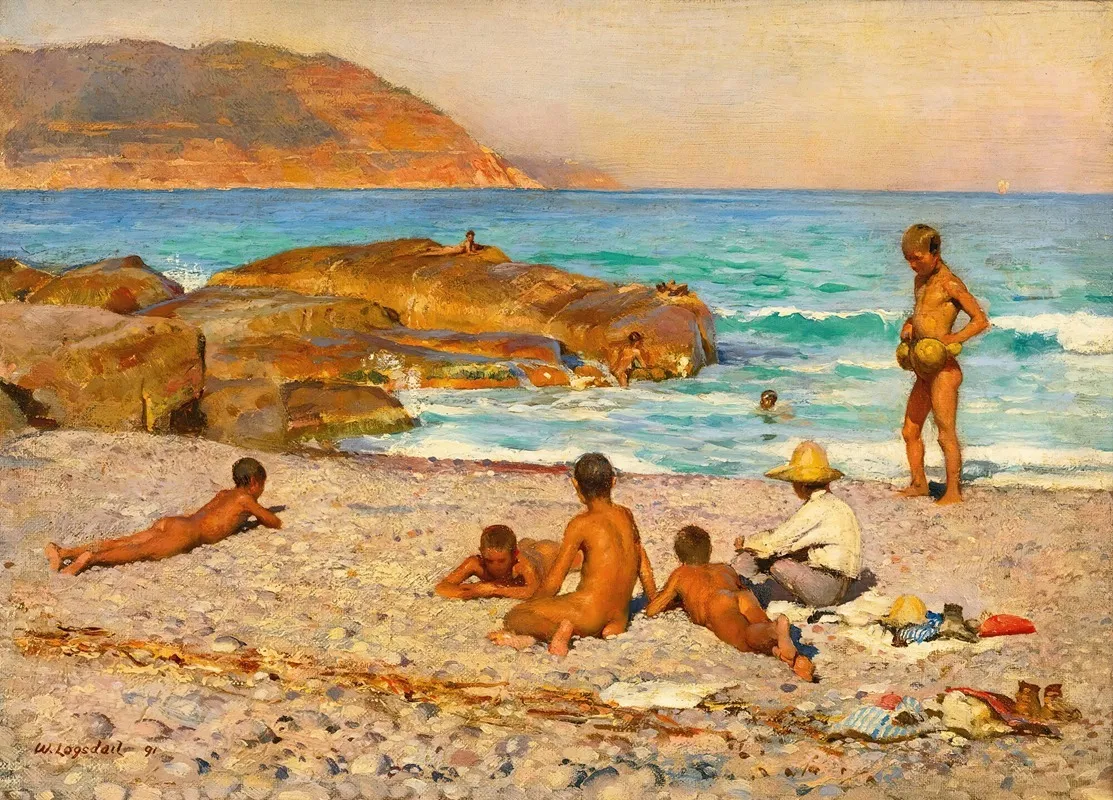 Boys Bathing 6