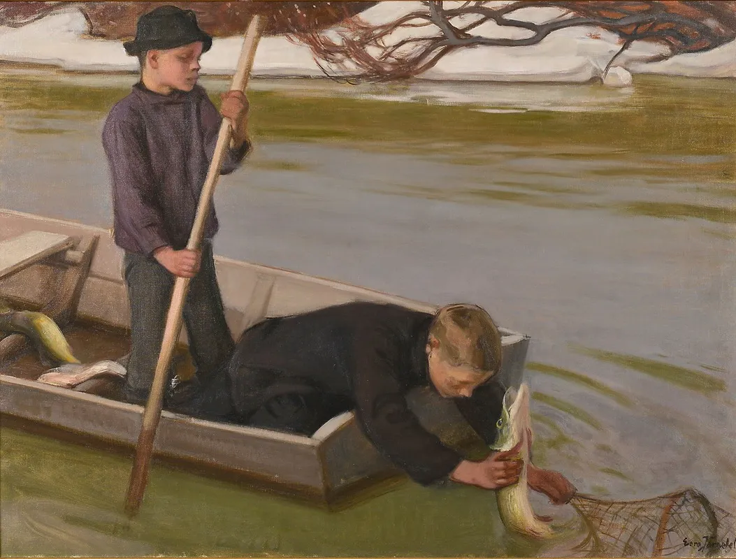 Boys Fishing 2