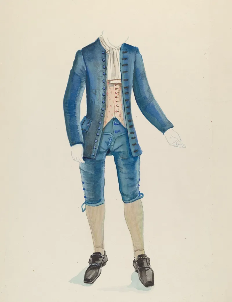Boys Suit 7 Wall Art by Gwyneth King - High-Resolution Digital Print