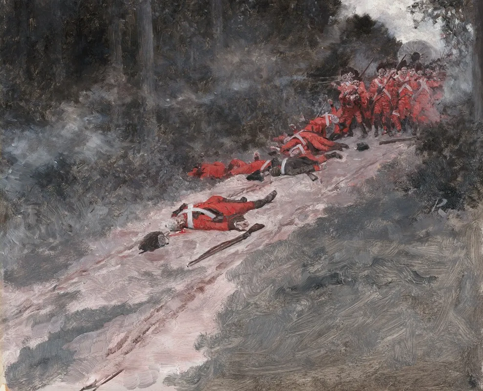 Braddocks Defeat Battle Of Monongahela
