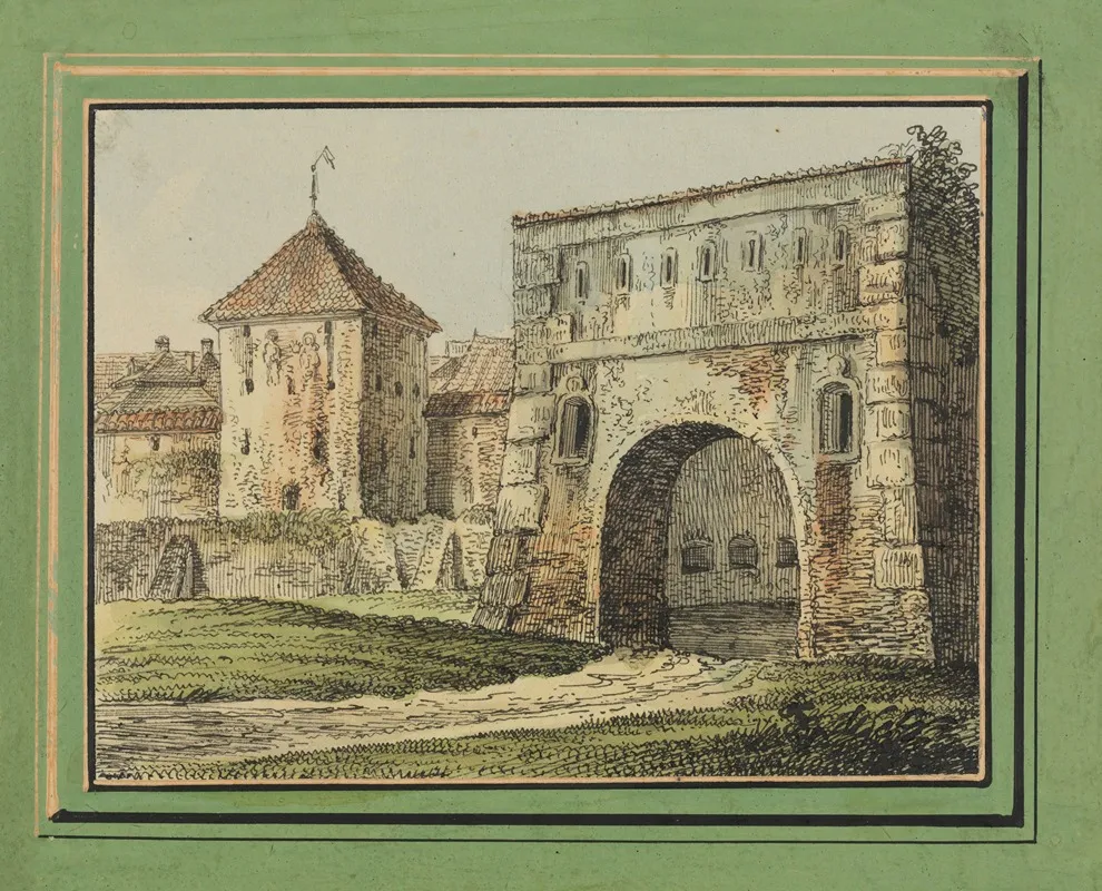 Brama Nowa I Baszta Kowali Wall Art by Jerzy Głogowski - High-Resolution Digital Print