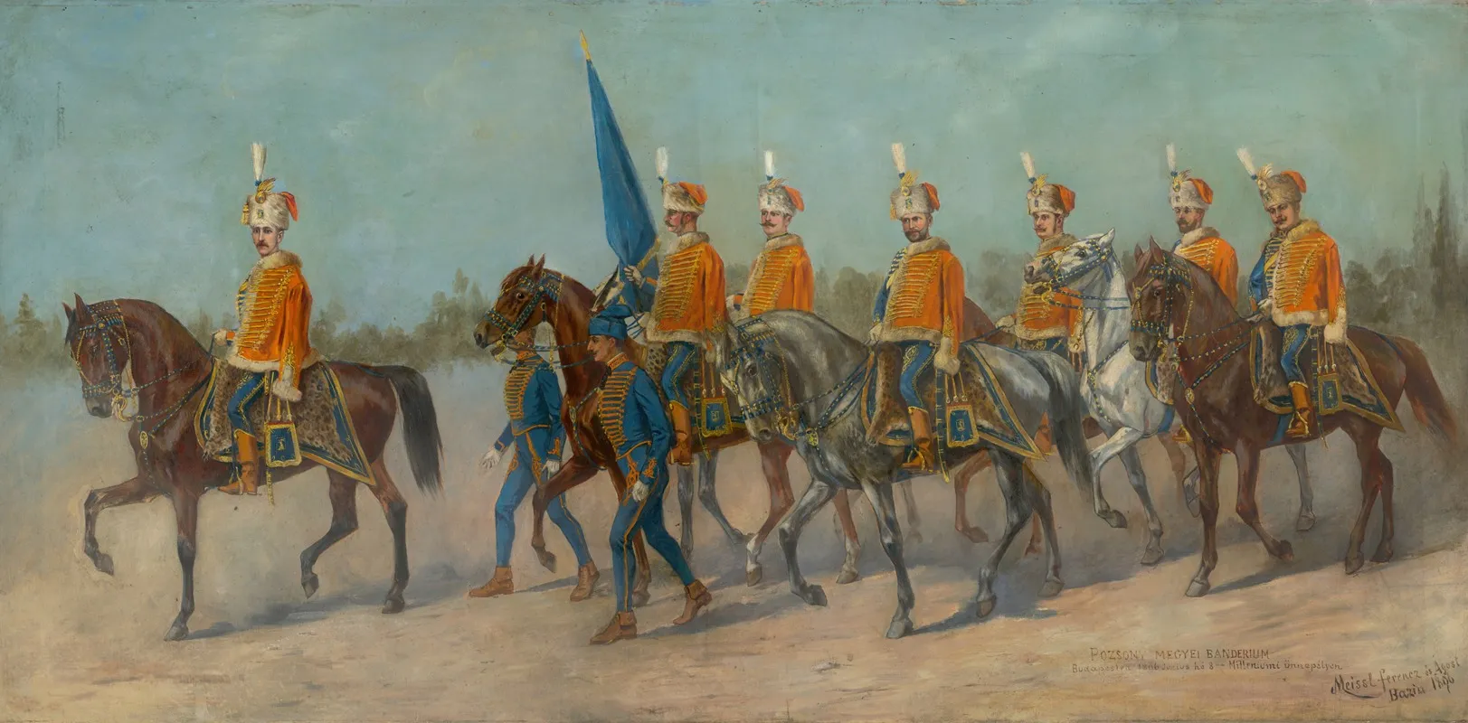 Bratislavske Zupne Banderium Wall Art by František Meissl - High-Resolution Digital Print