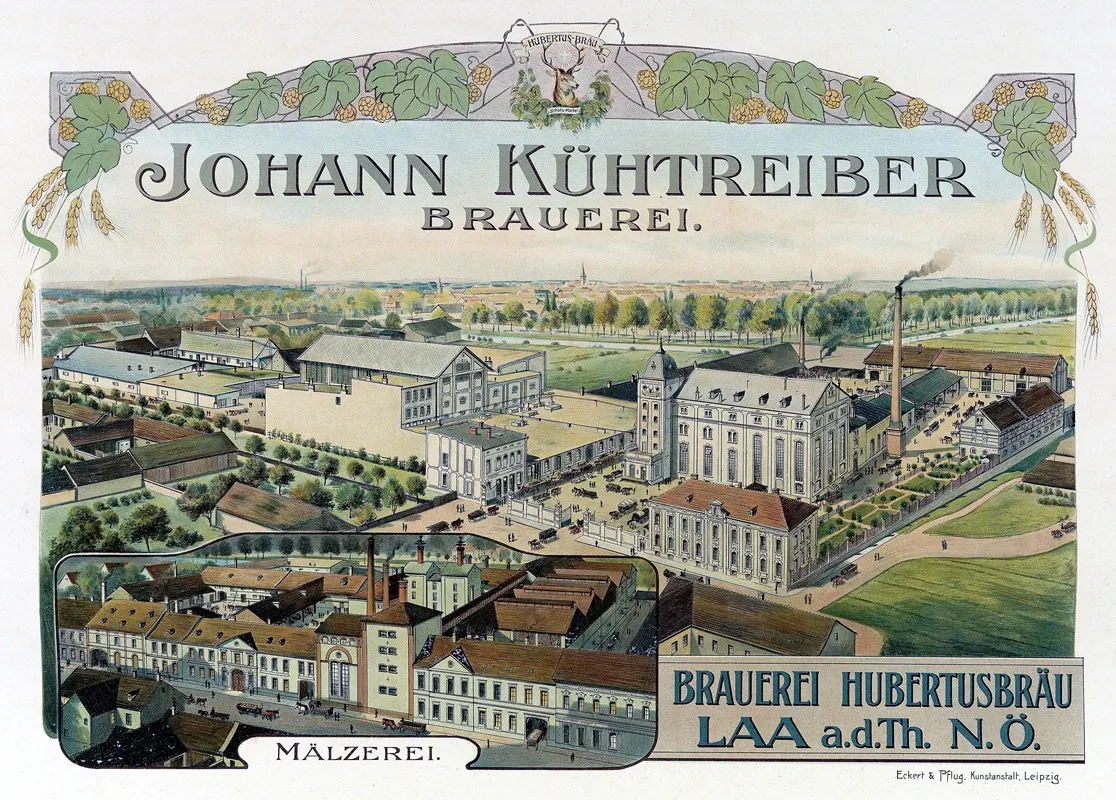 Brauerei Plakat Wall Art by Johann Kühtreiber - High-Resolution Digital Print
