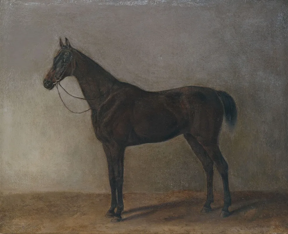Brauner Wallach