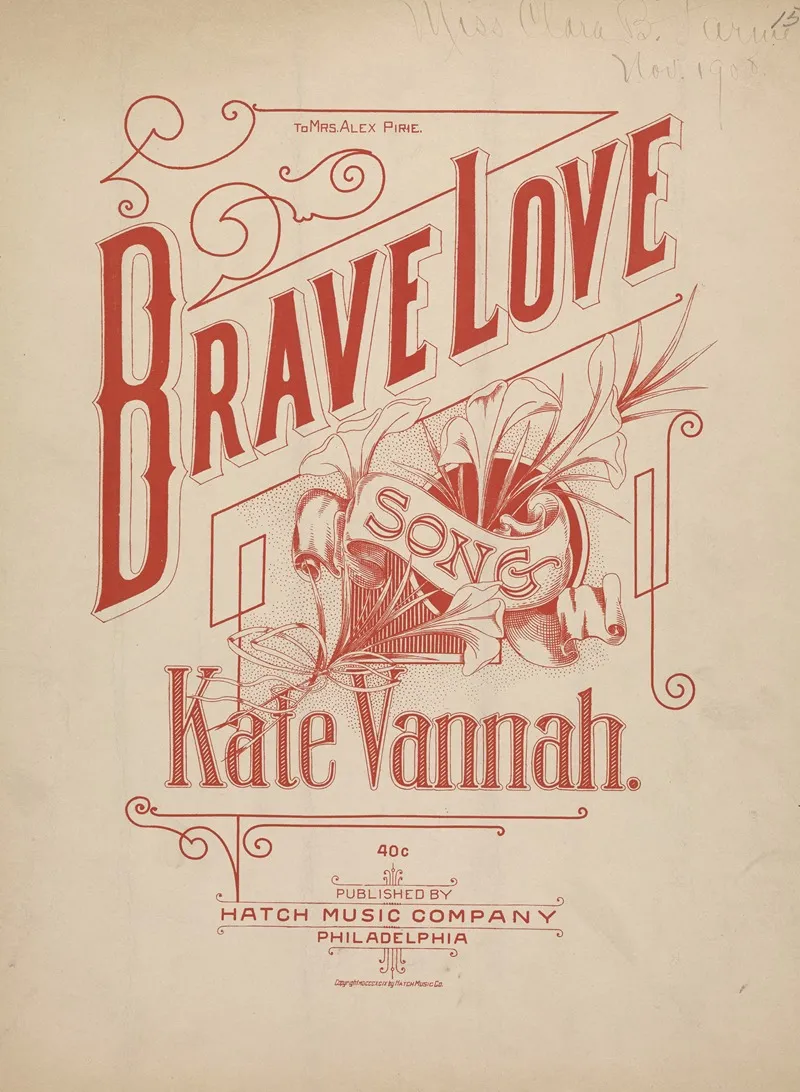 Brave Love Wall Art by Anonymous - High-Resolution Digital Print