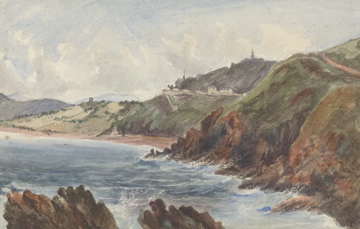 Bray Head Wall Art by James Arthur O'Connor - High-Resolution Digital Print