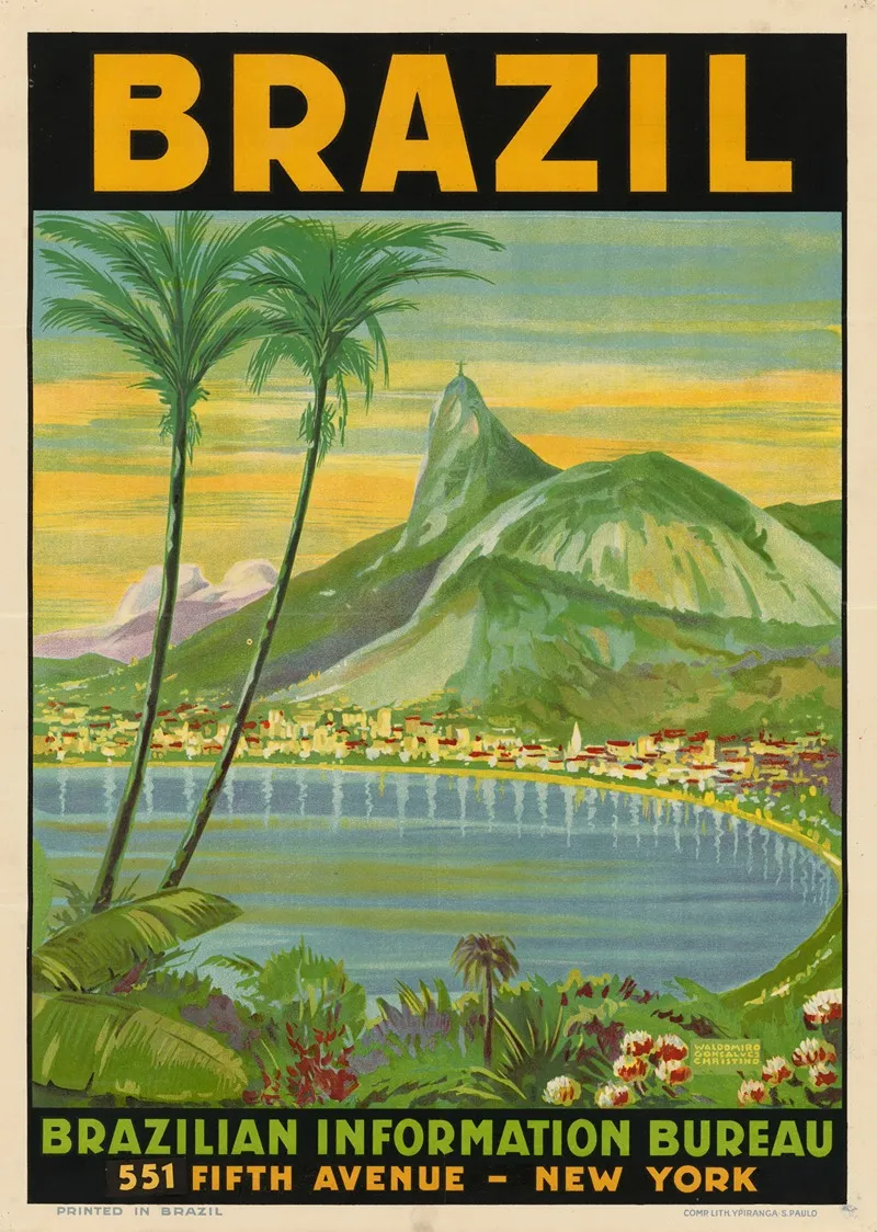 Brazil 3 Wall Art by Waldomiro Goncalves Christino - High-Resolution Digital Print