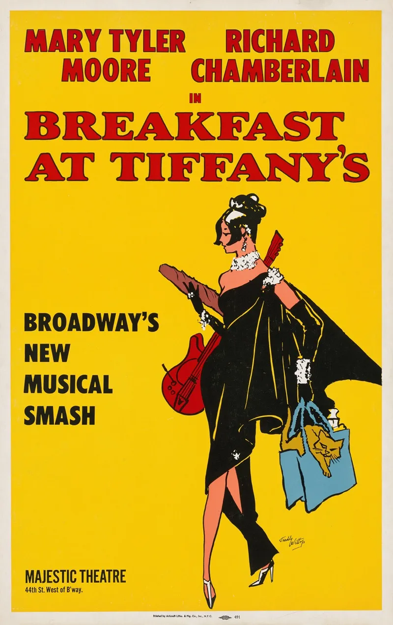 Breakfast At Tiffanys 2 Wall Art by Freddy Wittop - High-Resolution Digital Print