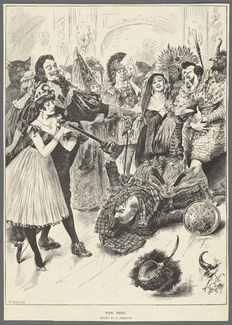 Breaking Up For The Holidays Wall Art by Frederick Barnard - High-Resolution Digital Print