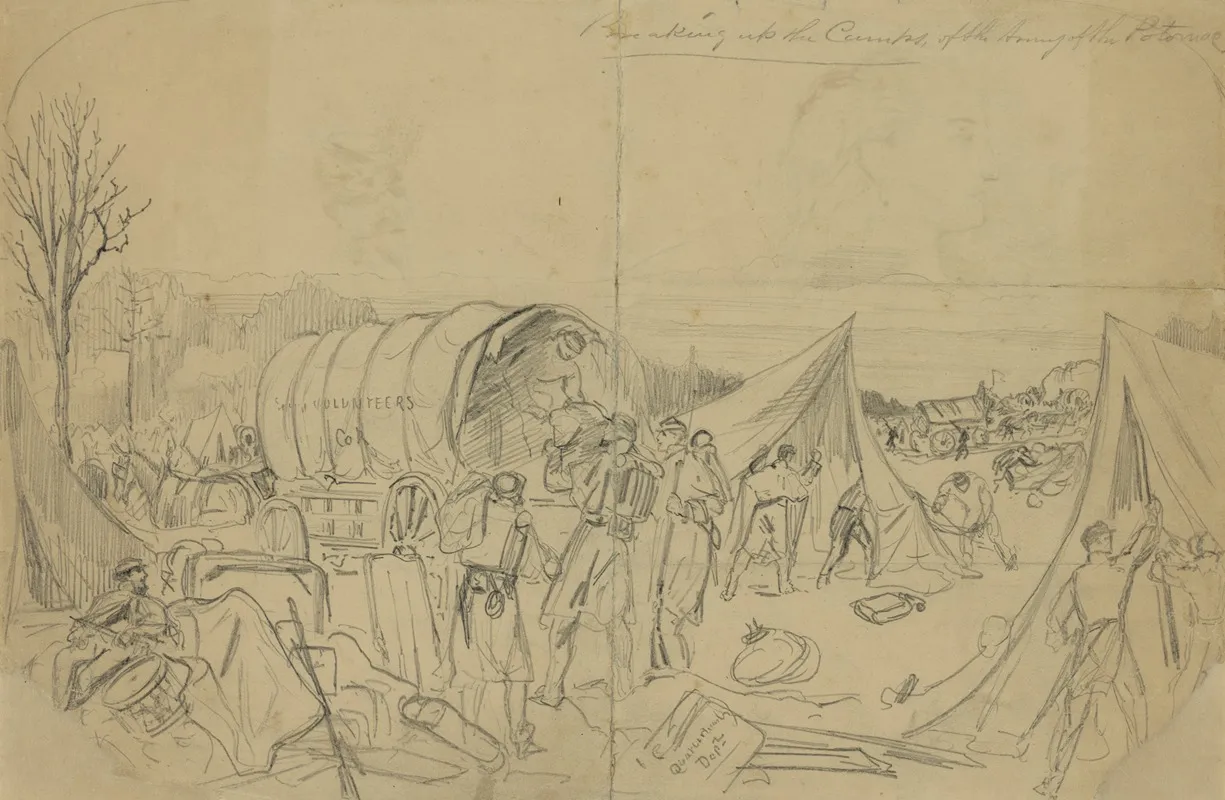 Breaking Up The Camps Of The Army Of The Potomac