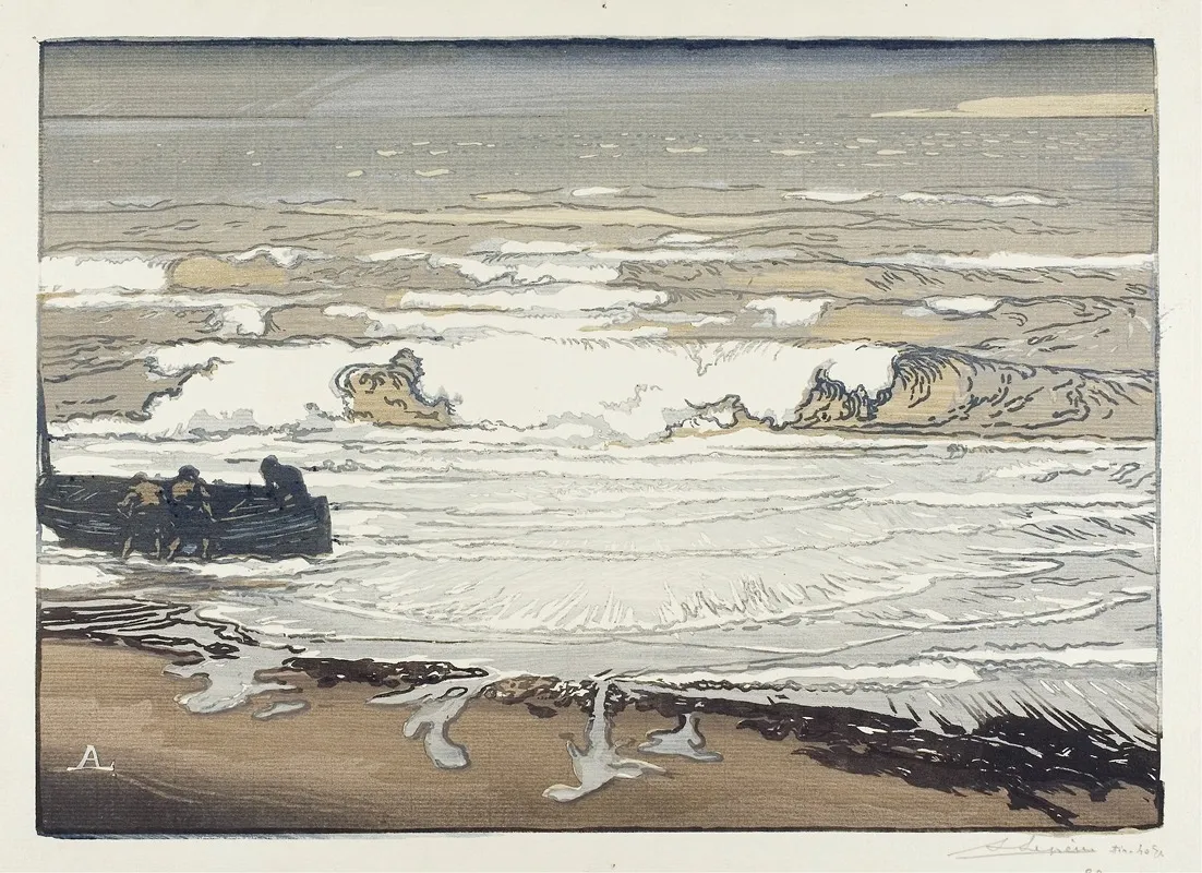 Breaking Waves September Tide