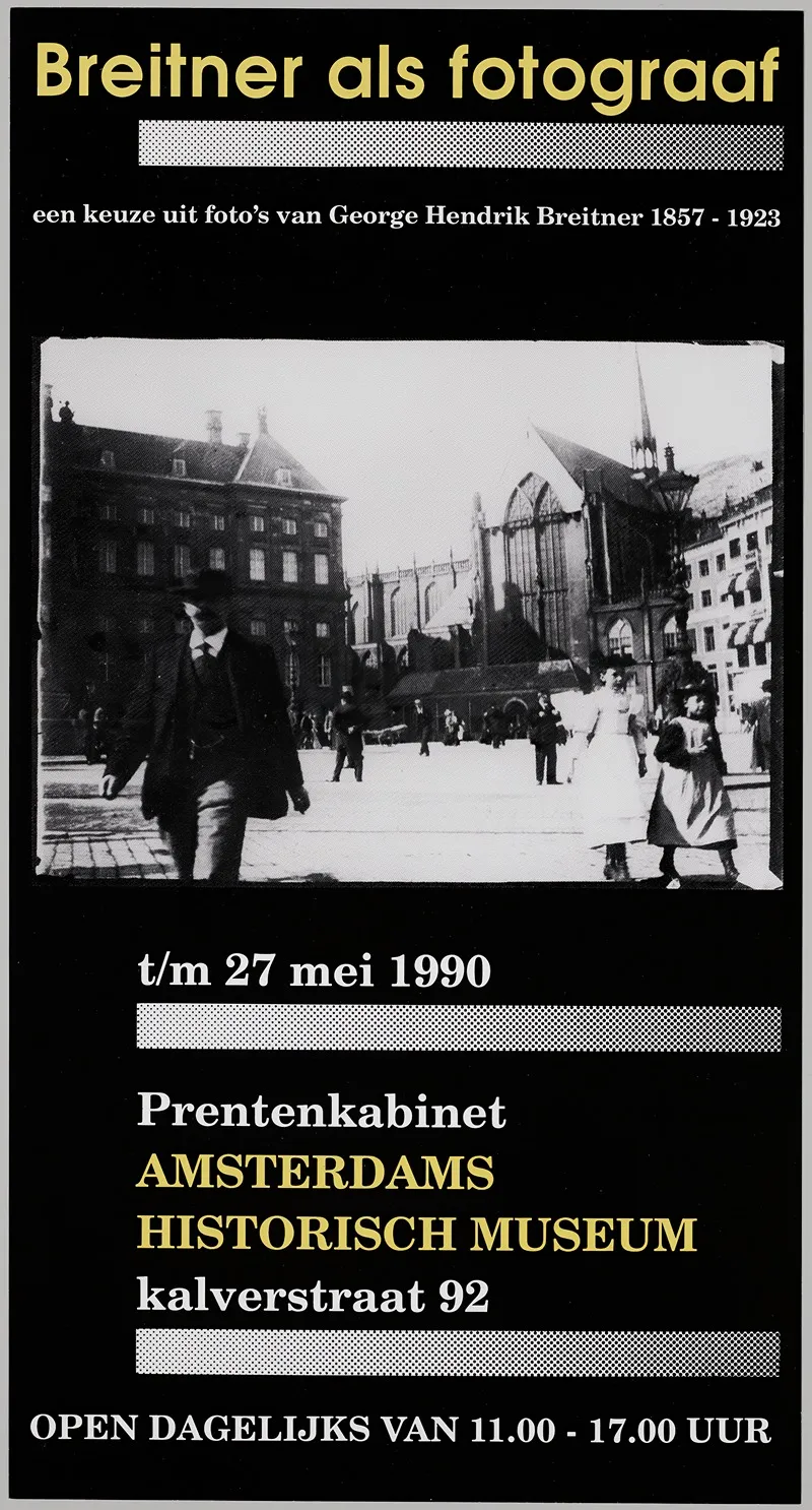 Breitner Als Fotograaf Wall Art by Ger Kuijlenburg - High-Resolution Digital Print