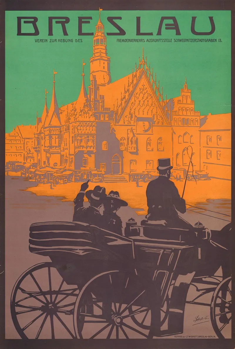 Breslau Verein Zur Hebung Des Fremdenverkehrs Wall Art by Schei - High-Resolution Digital Print