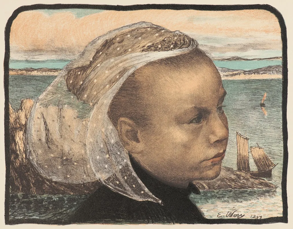 Bretagne Wall Art by Emile Auguste Wery - High-Resolution Digital Print