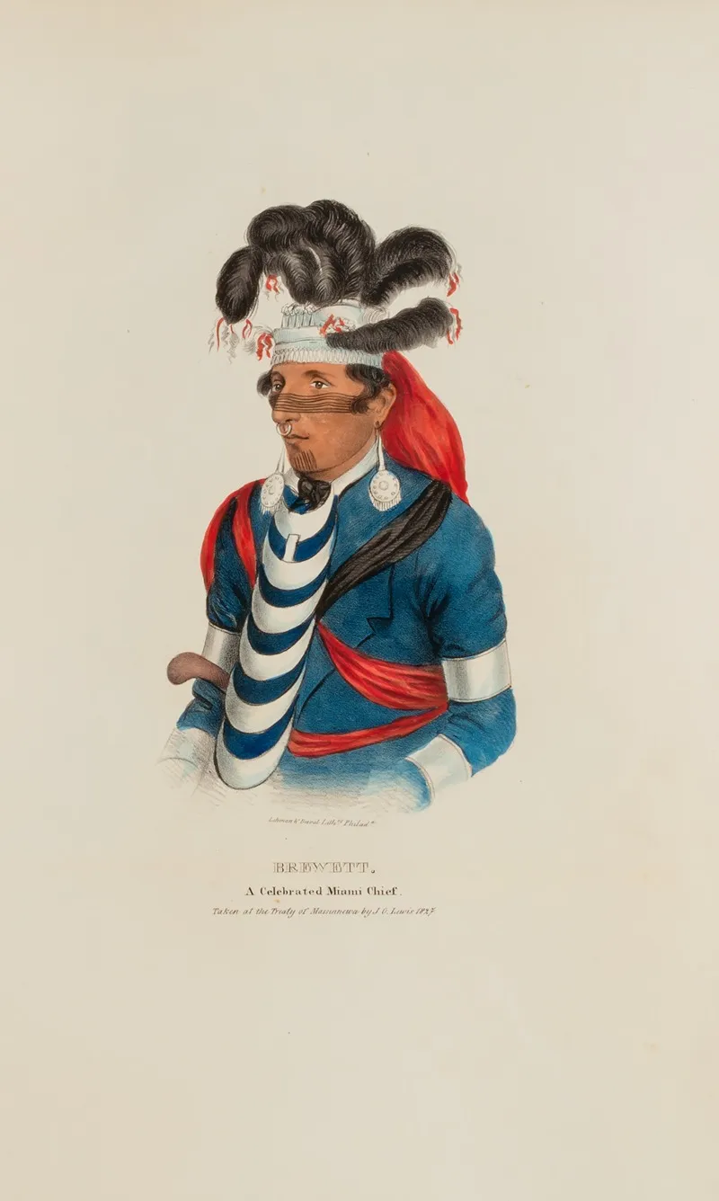 Brewett A Celebrated Chief Miami Chief