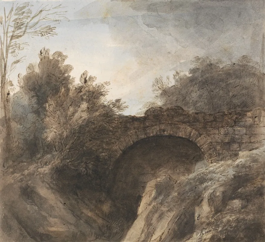 Bridge Over A Deep Gorge