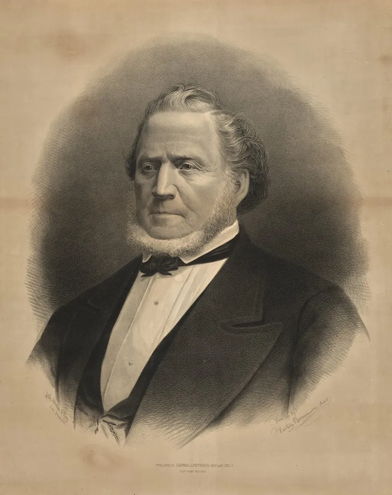Brigham Young Wall Art by Hartwig Bornemann - High-Resolution Digital Print
