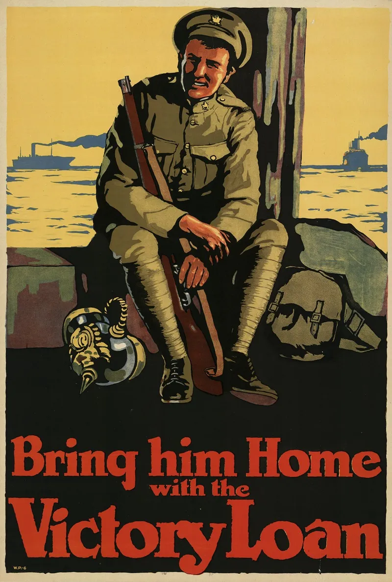 Bring Him Home With The Victory Loan