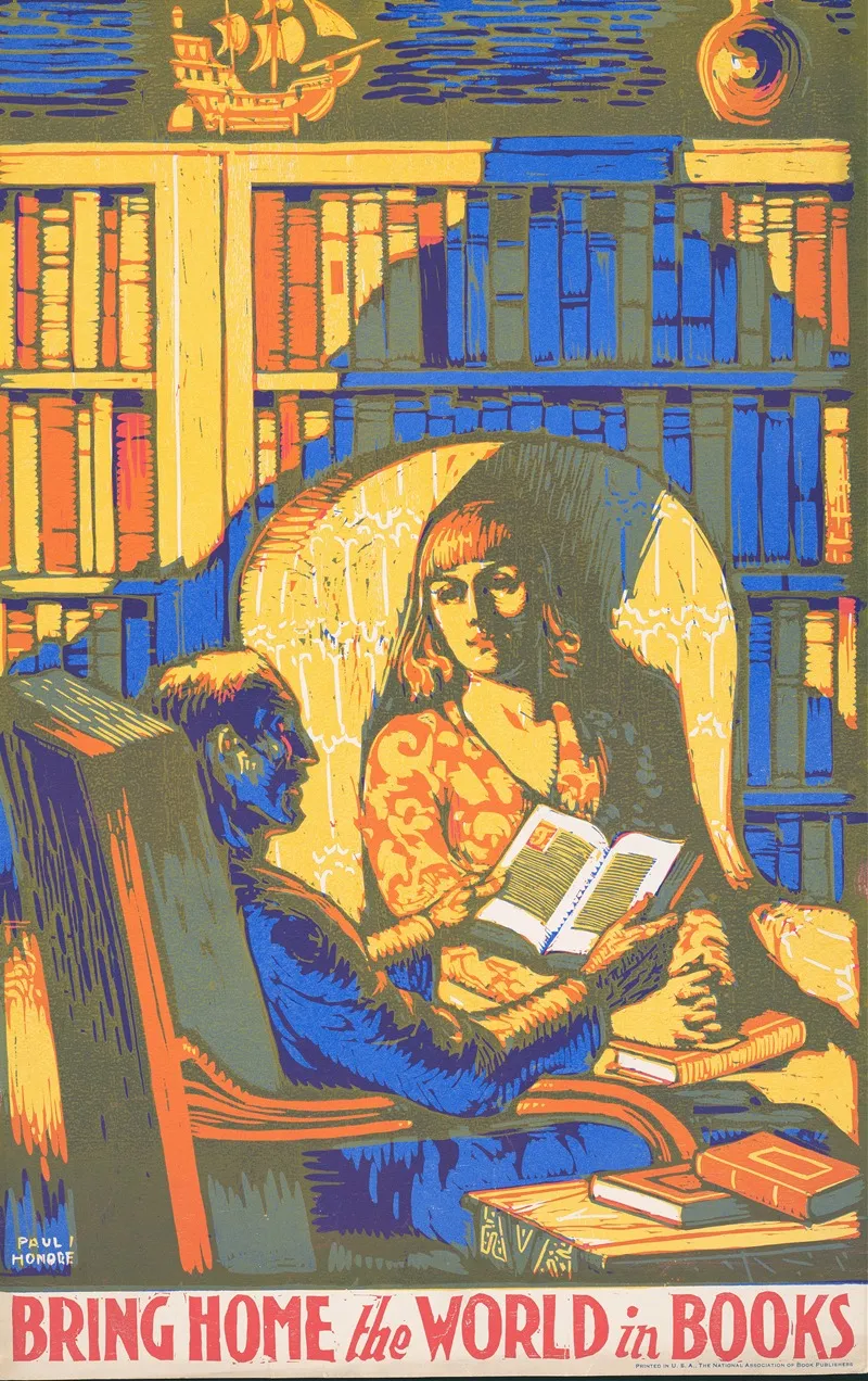 Bring Home The World In Books Wall Art by Paul Honoré - High-Resolution Digital Print